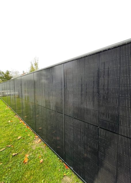 Photovoltaikzaun der Sichtschutz bietet Photovoltaikzaun und Sichtschutz
